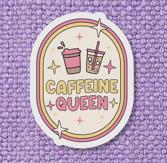 Caffeine Queen Sticker
