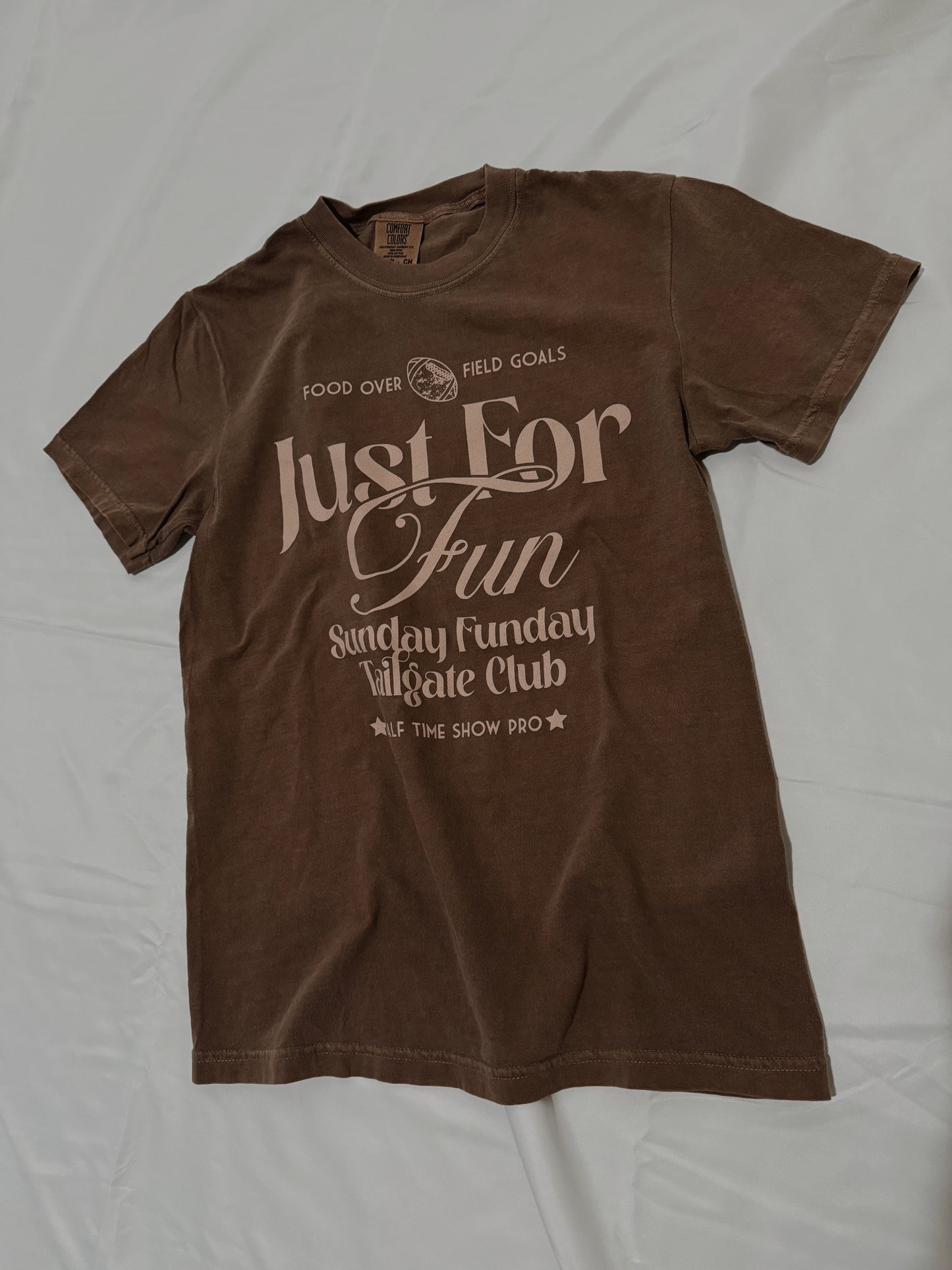 Just For Fun Football Tee