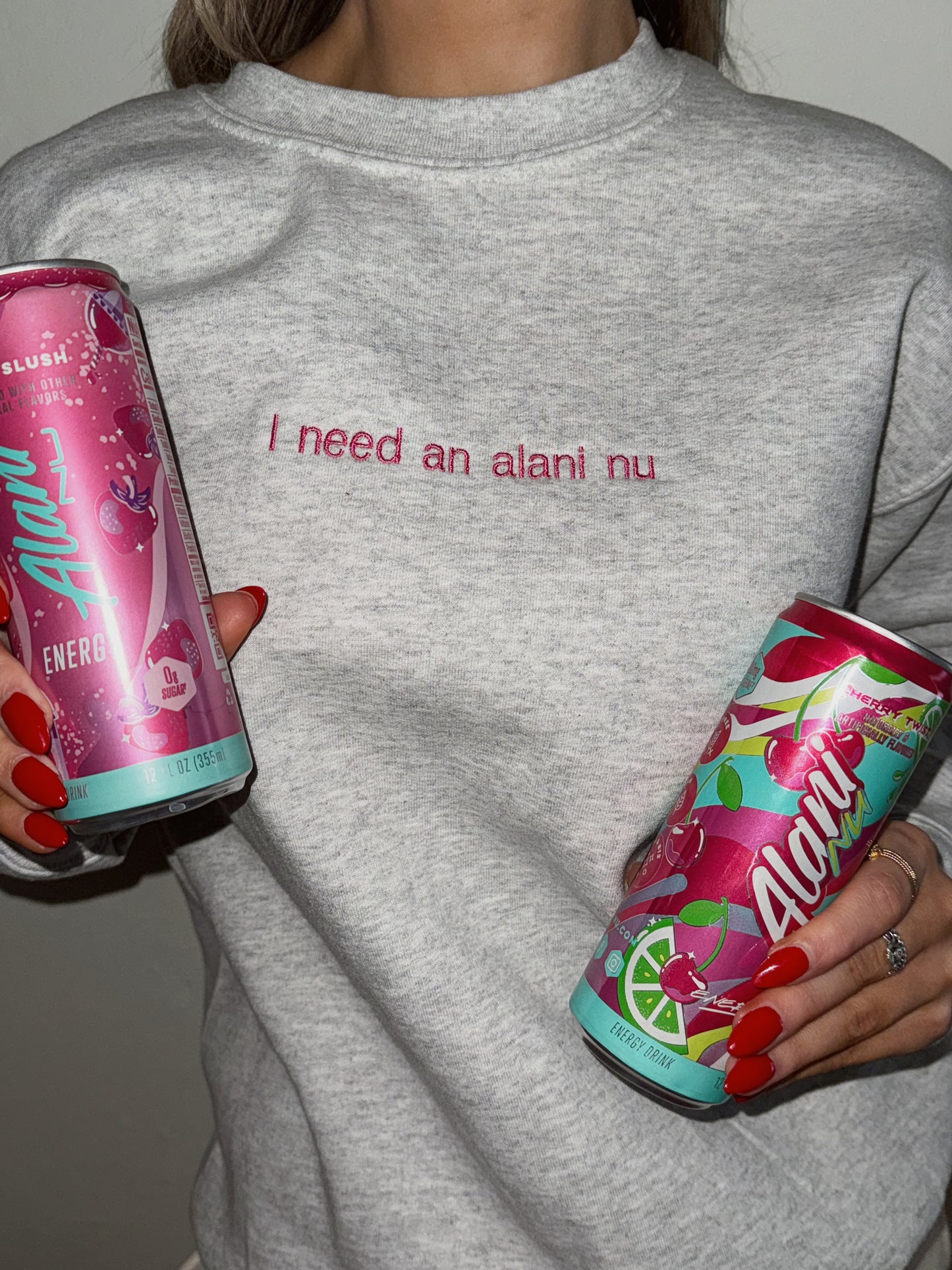 i need an alani embroidered crewneck