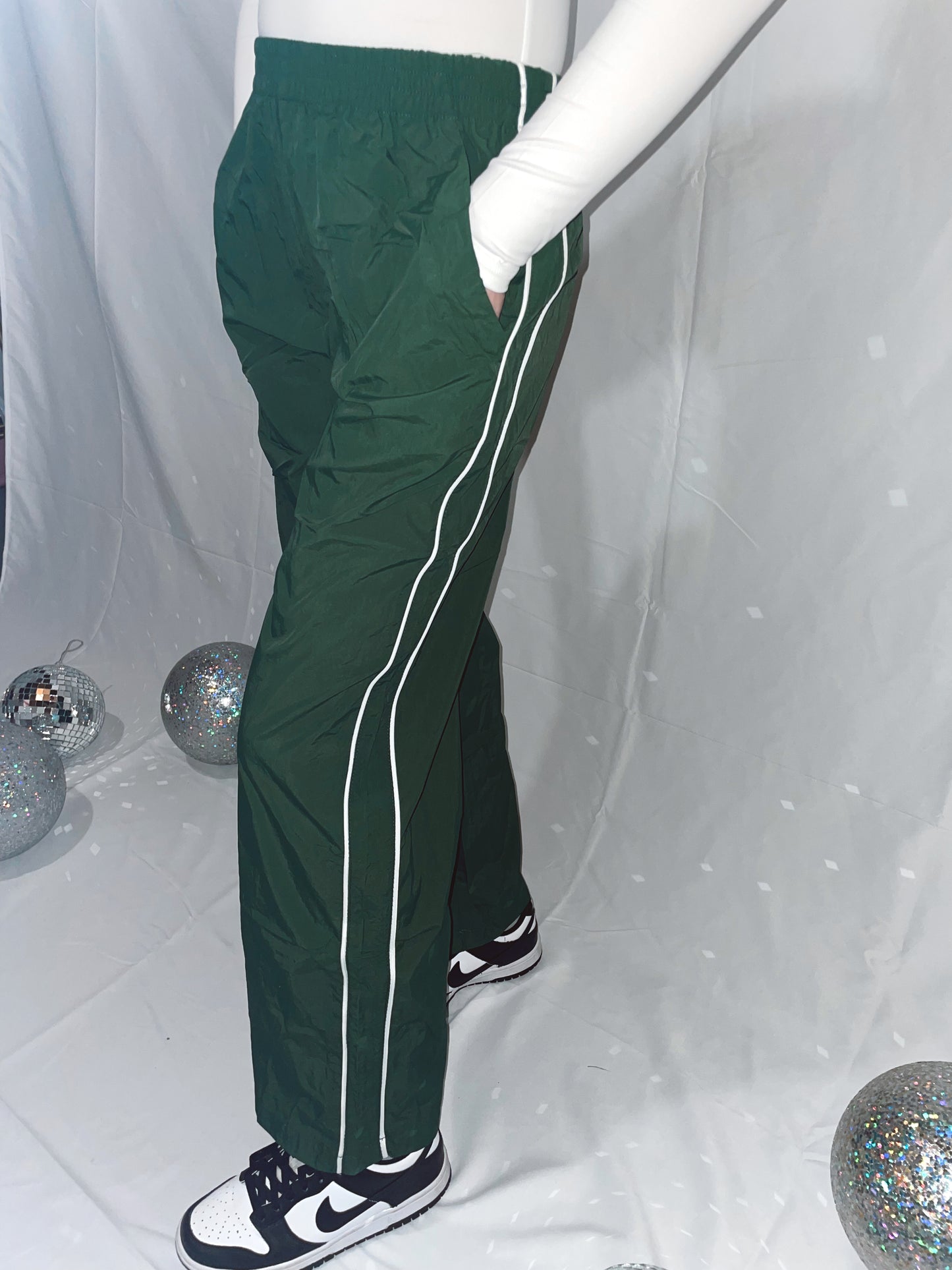 Right On Track Pants - Hunter Green