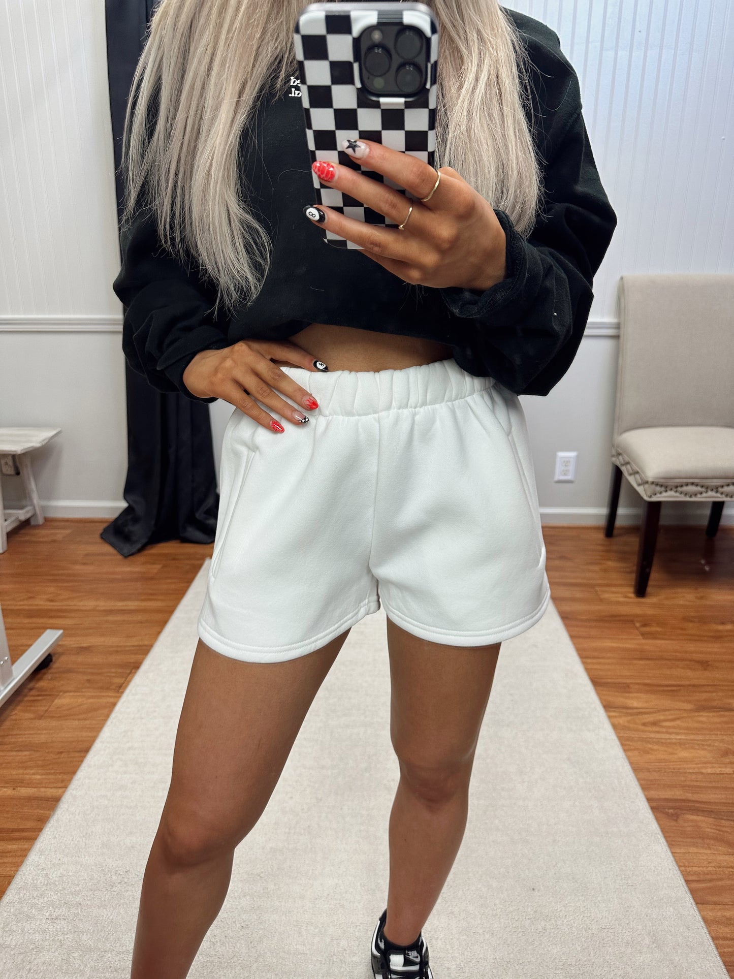 Favorite Sweatshorts - White