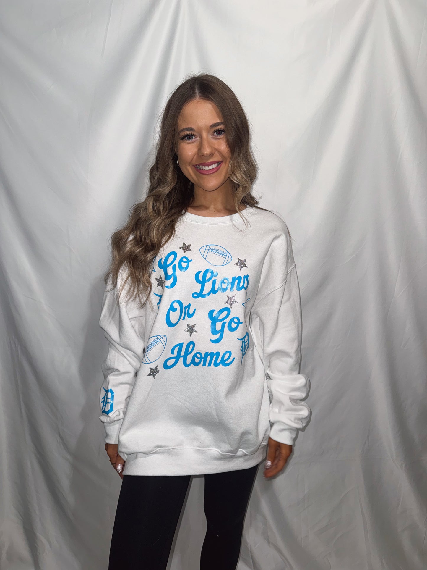 Go Lions or Go Home Crewneck