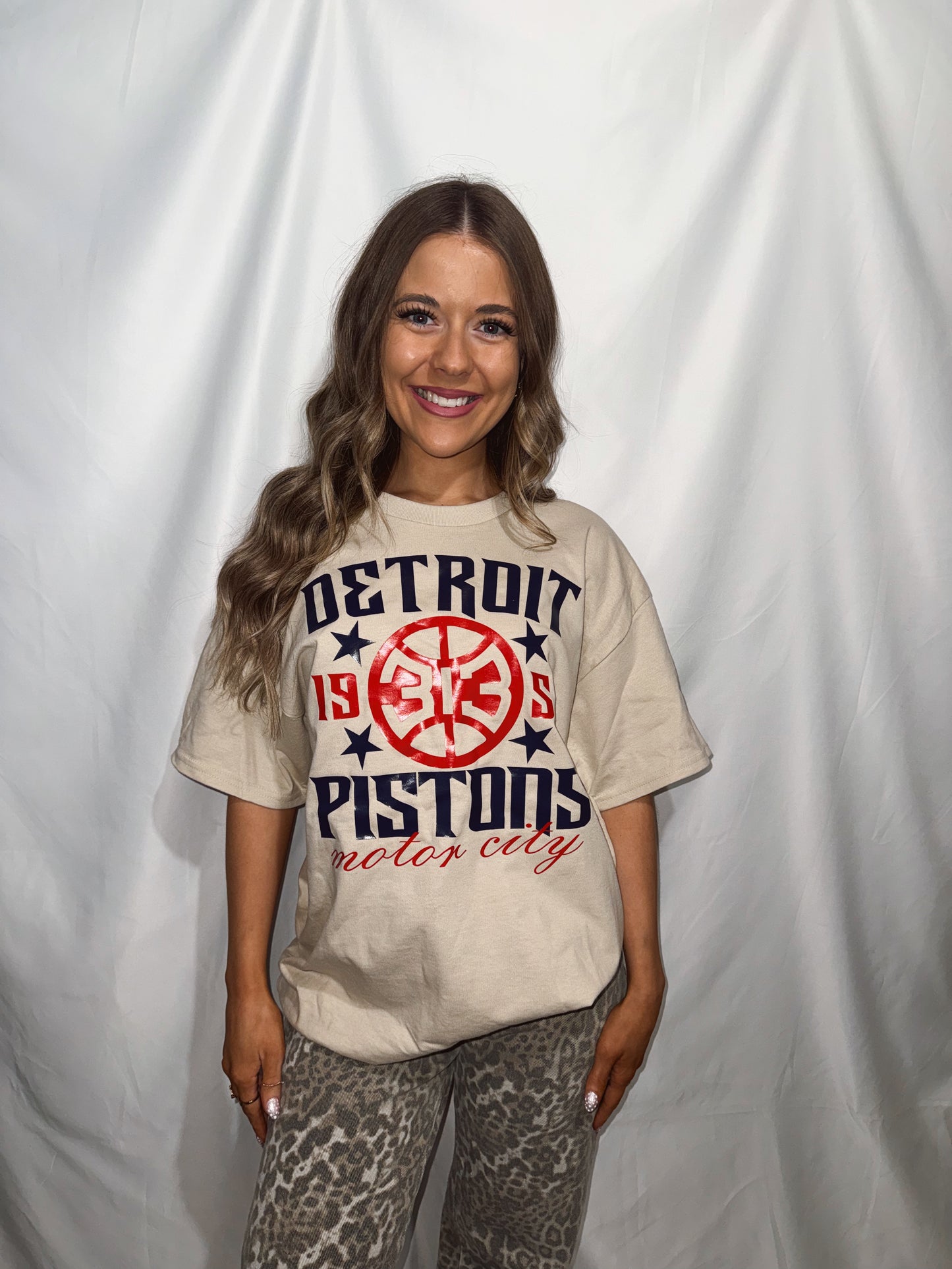 313 Motor City Graphic Tee - Sand