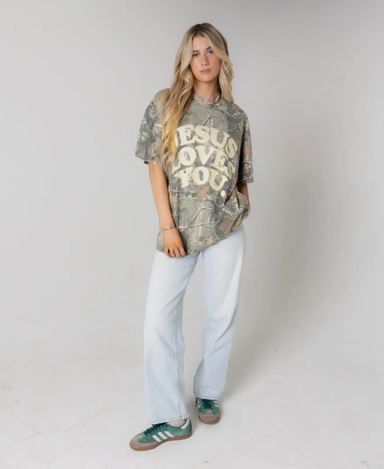 JLY OVERSIZED CAMO TEE (PREORDER ARRIVES BEFORE CHRISTMAS)