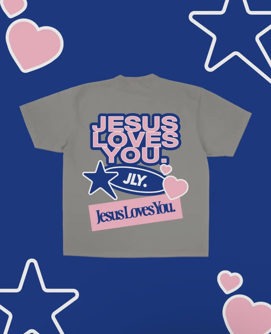 JLY OVER BRANDED TEE (PREORDER ARRIVES BEFORE CHRISTMAS)