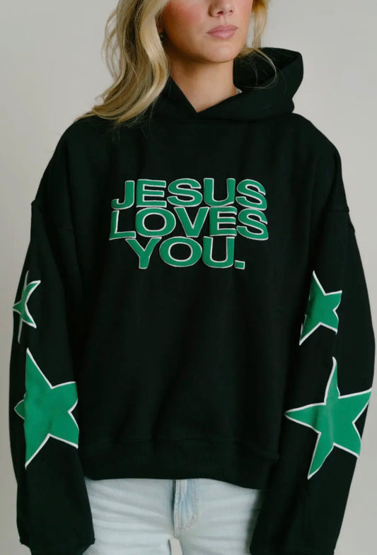 JLY CHECK FRONT HOODIE (PREORDER ARRIVES BEFORE CHRISTMAS)