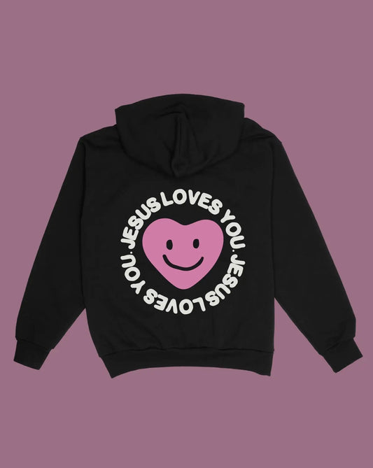 JLY HAPPY HEART HOODIE (PREORDER ARRIVES BEFORE CHRISTMAS)