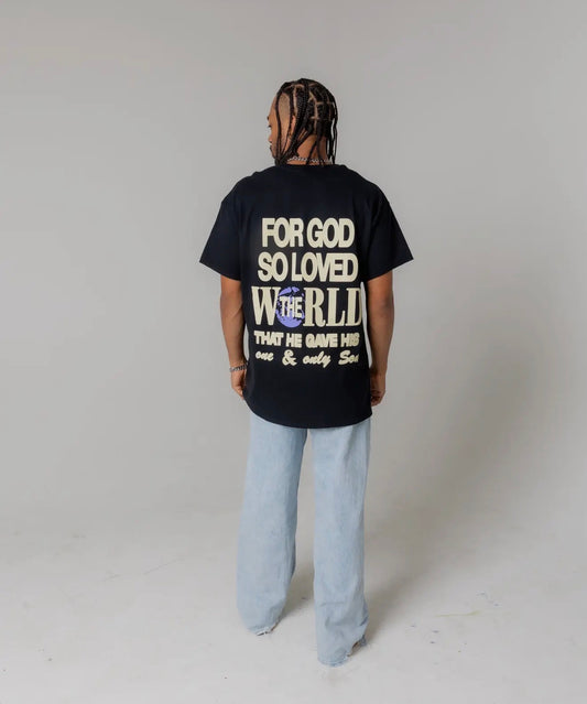 JLY FOR GOD SO LOVED THE WORLD TEE (PREORDER ARRIVES BEFORE CHRISTMAS)