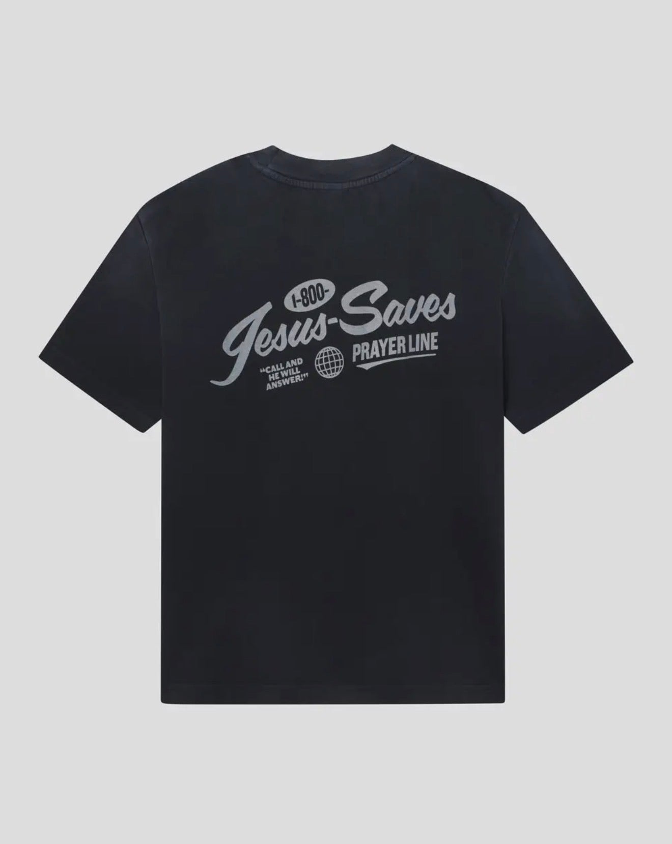 JESUS SAVES PRAYER LINE TEE (PREORDER ARRIVES BEFORE CHRISTMAS)