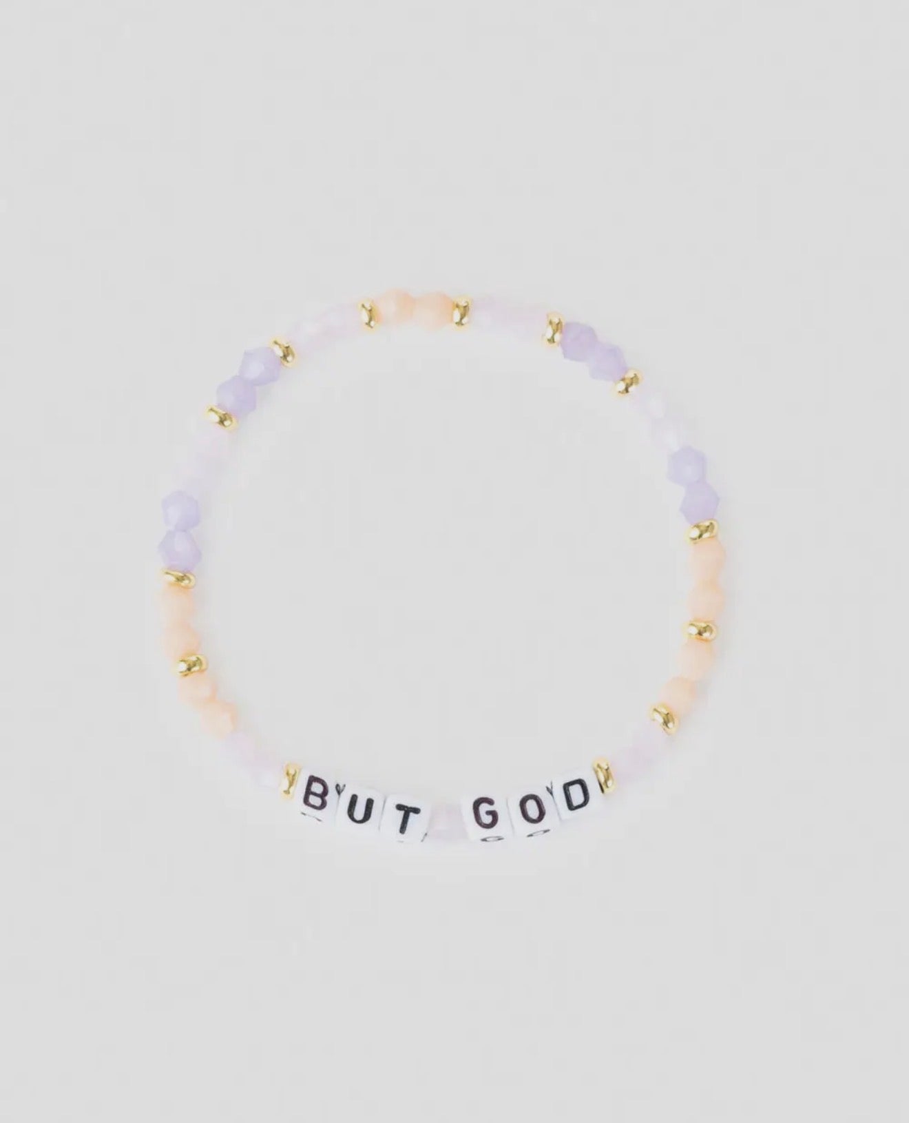 BUT GOD LETTER BRACELET (PREORDER ARRIVES BEFORE CHRISTMAS)