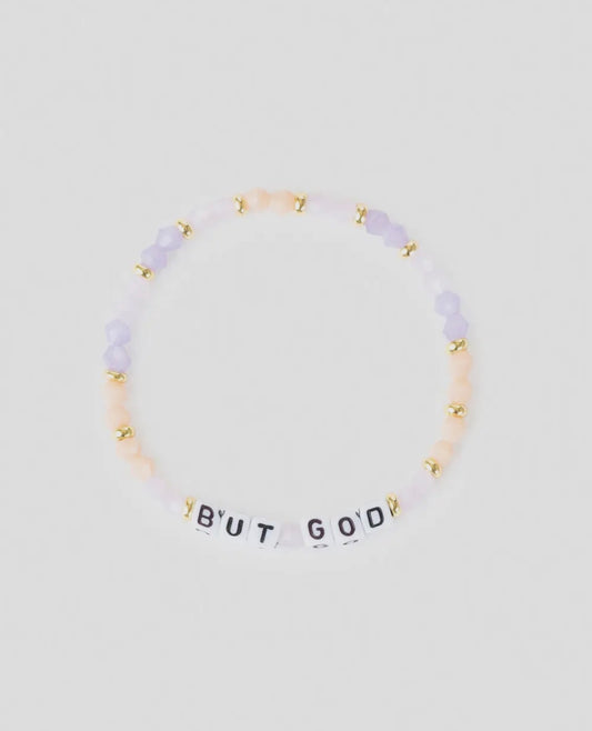 BUT GOD LETTER BRACELET (PREORDER ARRIVES BEFORE CHRISTMAS)