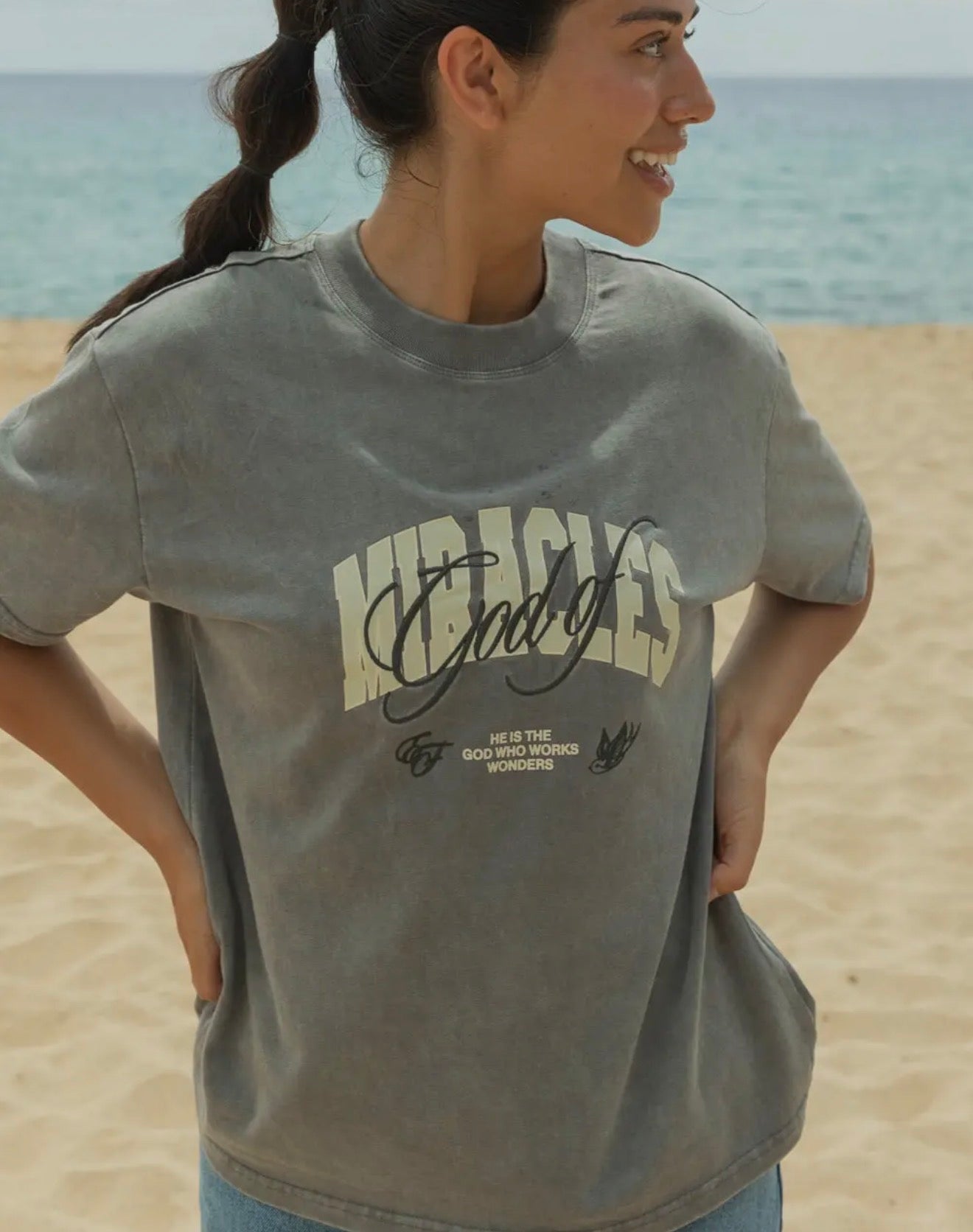 GOD OF MIRACLES TEE (PREORDER ARRIVES BEFORE CHRISTMAS)