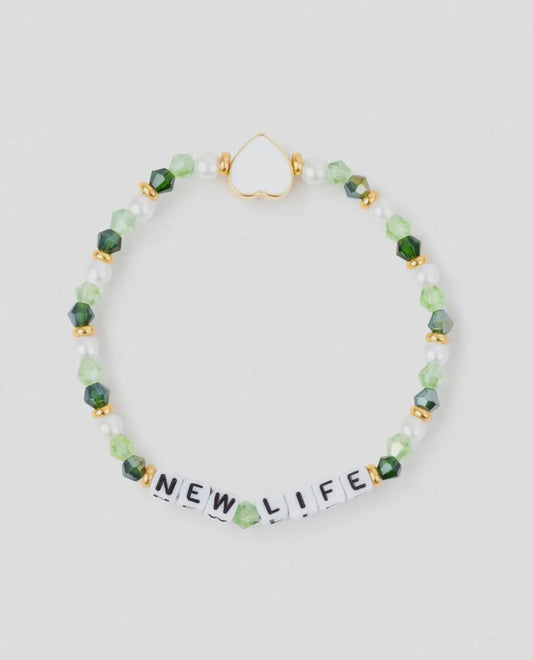 NEW LIFE LETTER BRACELET (PREORDER ARRIVES BEFORE CHRISTMAS)