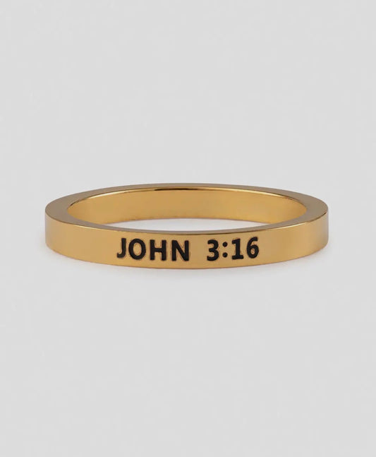 JOHN 3:16 RING (PREORDER ARRIVES BEFORE CHRISTMAS)