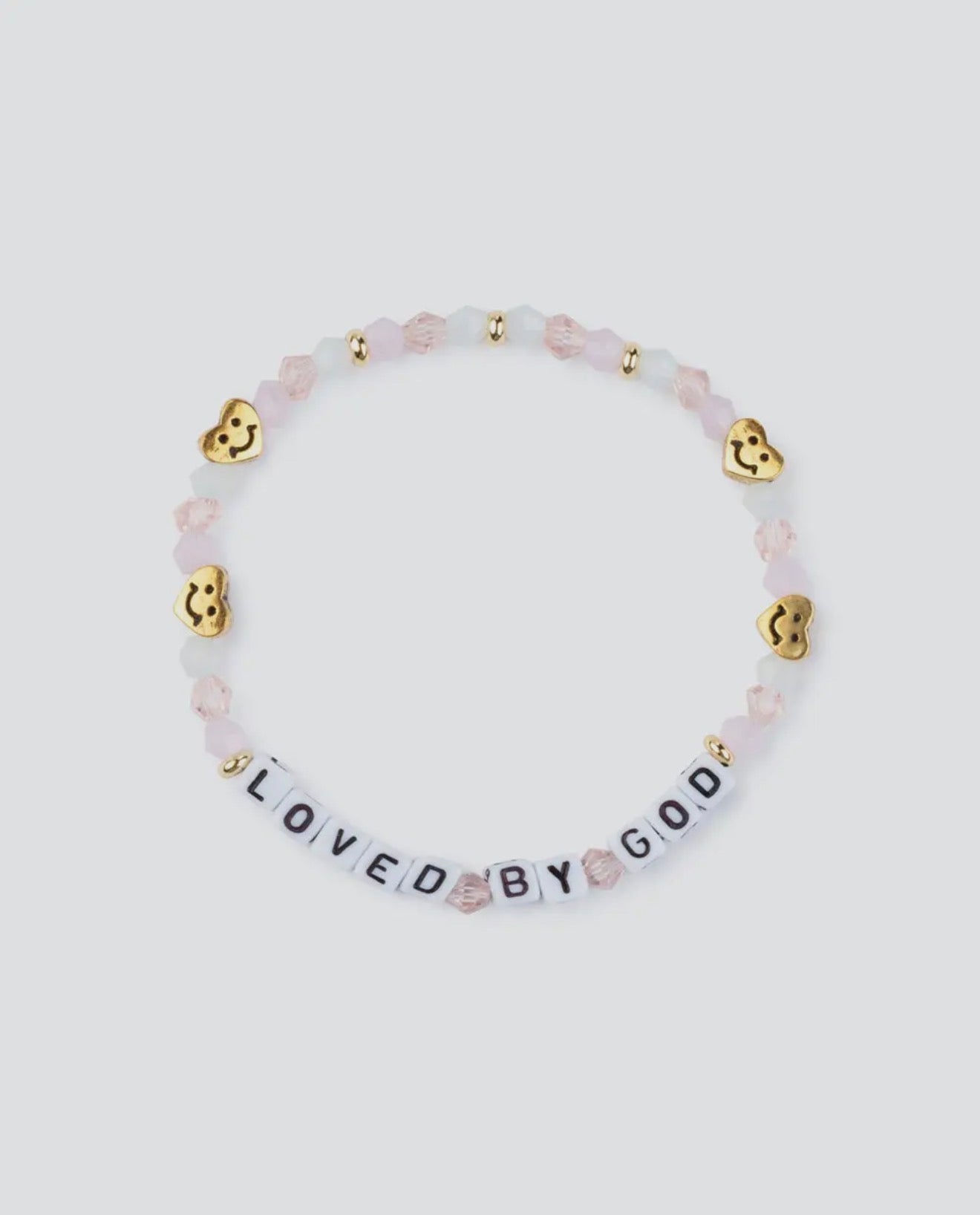 LOVED BY GOD LETTER BRACELET (PREORDER ARRIVES BEFORE CHRISTMAS)