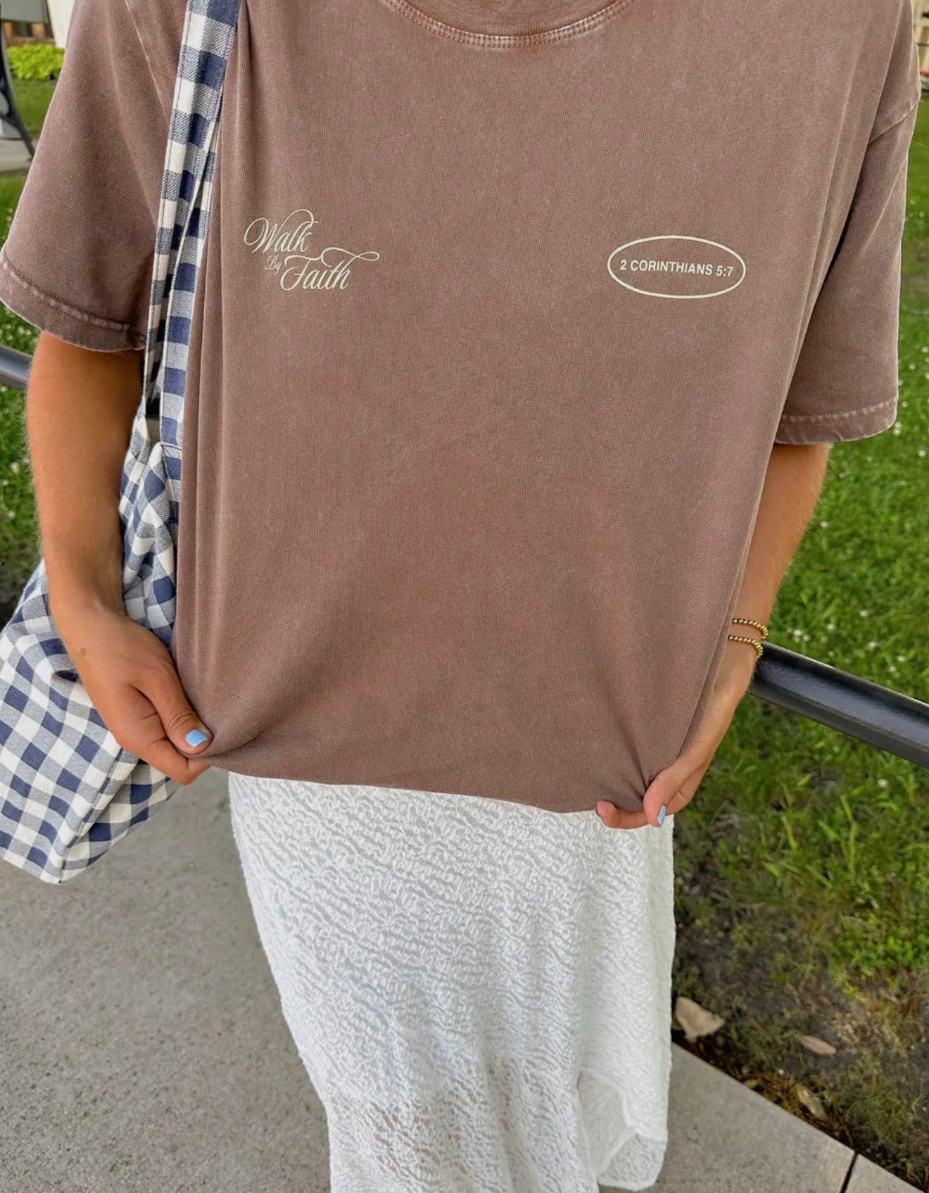 WALK BY FAITH TEE (PREORDER ARRIVES BEFORE CHRISTMAS)