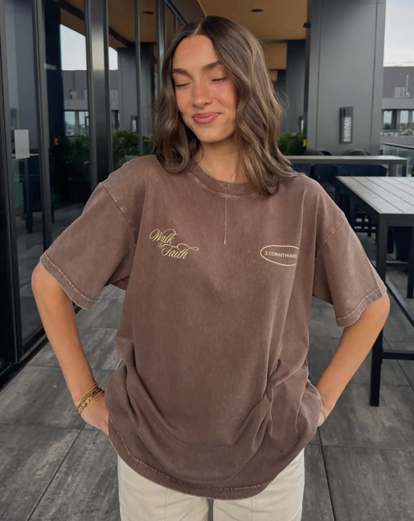 WALK BY FAITH TEE (PREORDER ARRIVES BEFORE CHRISTMAS)