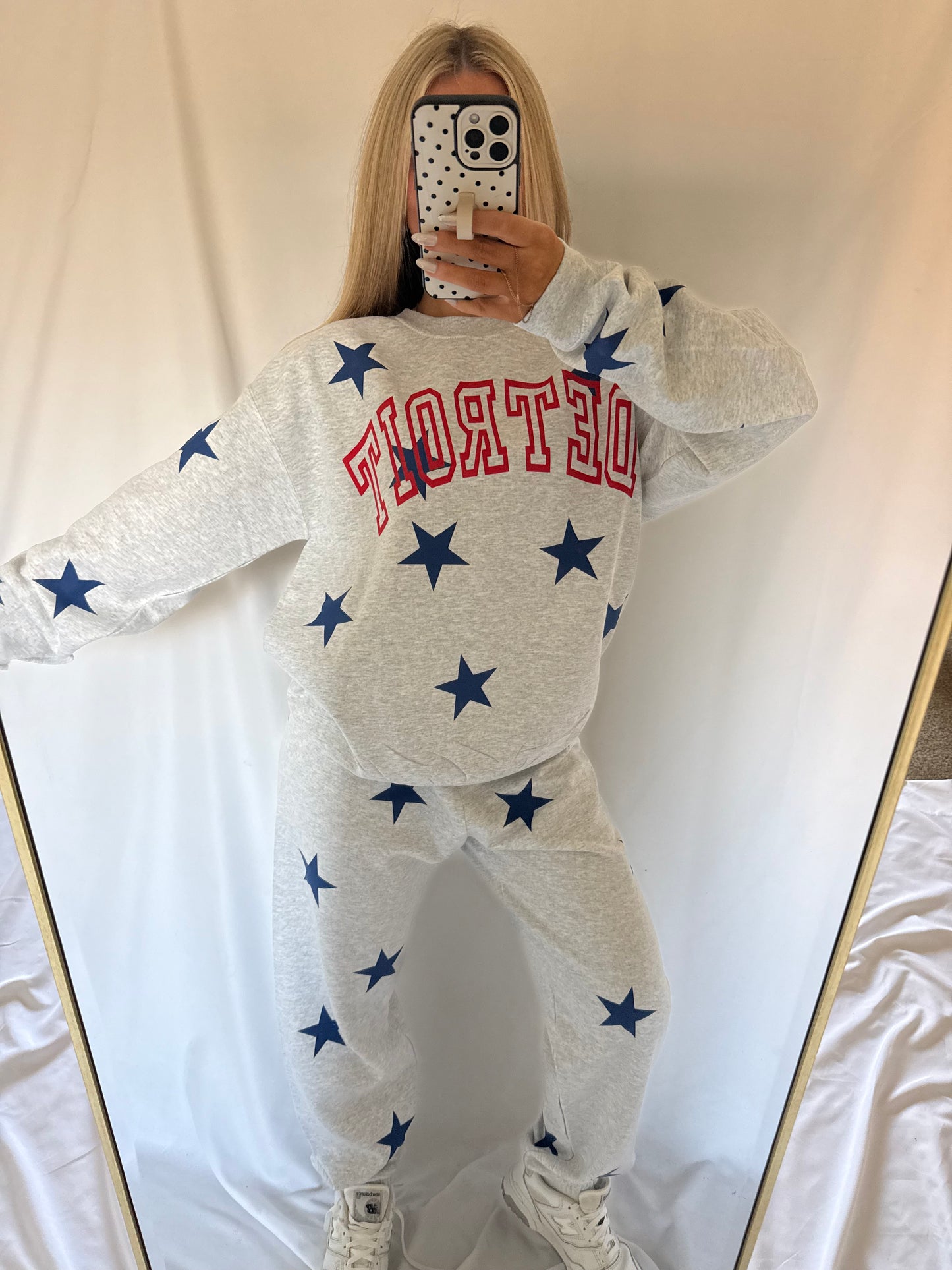 Game Day Star Sweatshirt - DETROIT BASKETBALL