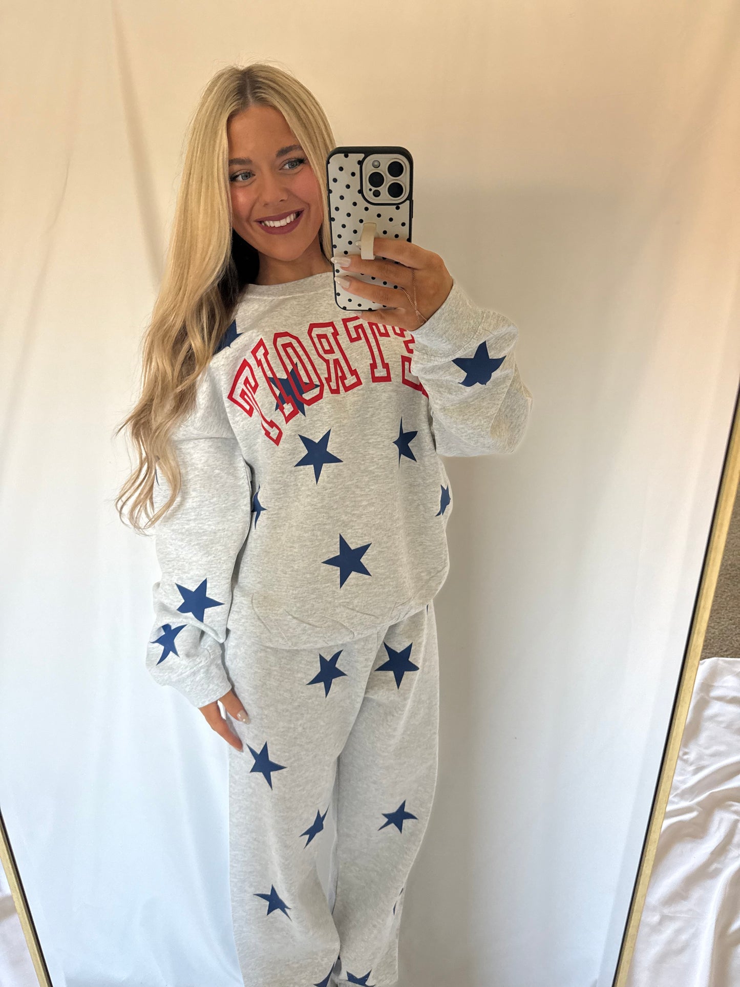Game Day Star Sweatshirt - DETROIT BASKETBALL