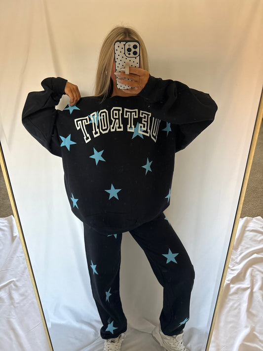 Game Day Star Sweatpants - DETROIT FOOTBALL