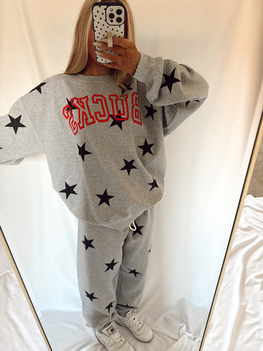 Game Day Star Sweatpants - BUCKS