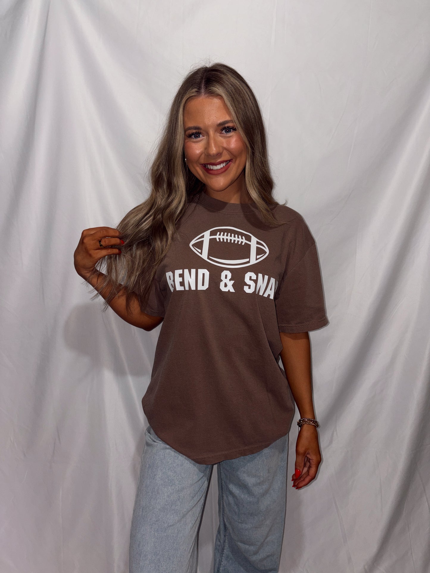 Bend & Snap Football Tee