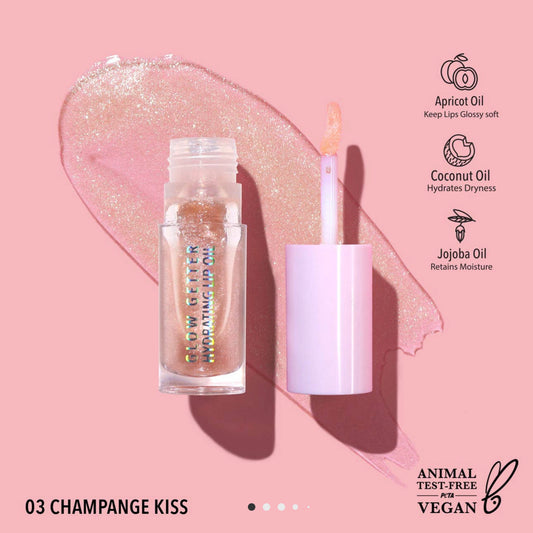 Glow Getter Hydrating Lip Oil - Champagne Kiss