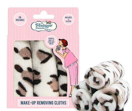 Makeup Cleansing Cloths - Leopard